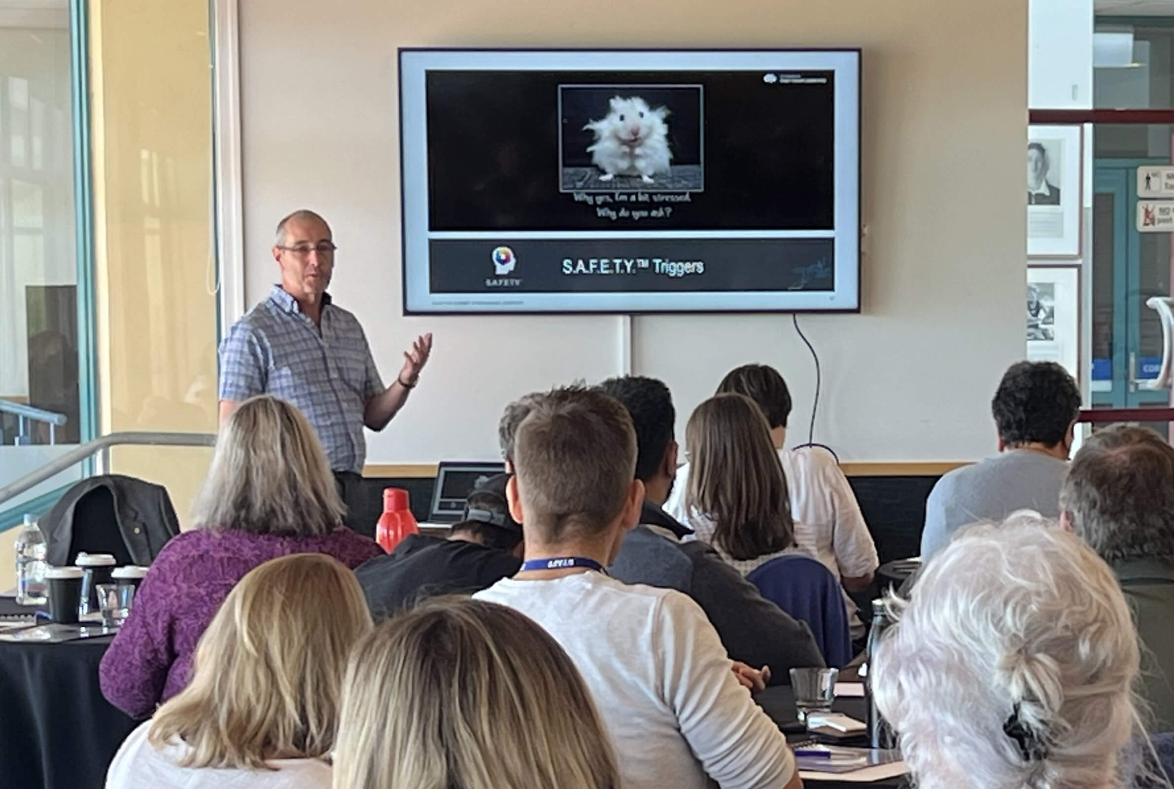 Dave Tams facilitating a coaching and leadership workshop