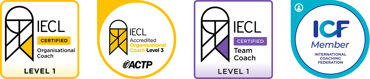 IECL and ICF accreditation badges